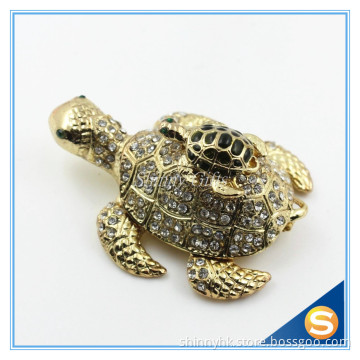 Shinny Gifts China Manufacturer Turtle Trinket Box Jewelry Box Small Gift SCJ075
